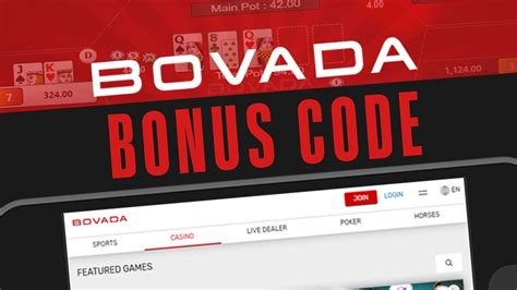 bovada deposit bonus code.